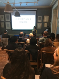 Mentorship Launch event presentation in 2018