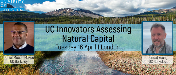 Join us for a Entrepreneurship Roundtable about Natural Capital, Tuesday 16 April - Register