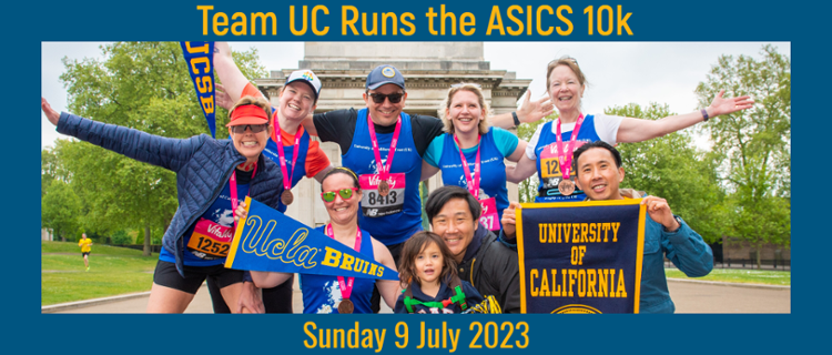 Join team UC for the ASICS 10k charity run, Sunday 9 July - Register