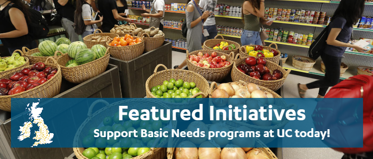 This quarter we're highlighting UC funds supporting basic needs. Learn more
