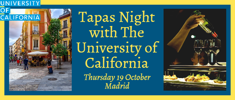 Join us in Madrid for a night of tapas and wine, Thursday 19 October - Register