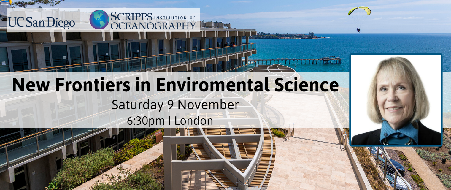 Join us for dinner with the renowned ocean scientist, Dr. Margaret Leinen - Saturday 9 November