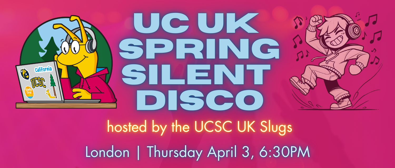 Get ready to dance into spring with the UC UK Spring Silent Disco! Thursday 3 April - Register