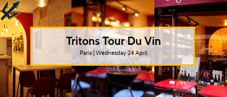 Join us and Tritons Alumni Group for a Tour Du Vin, Wednesday 24 April - Register